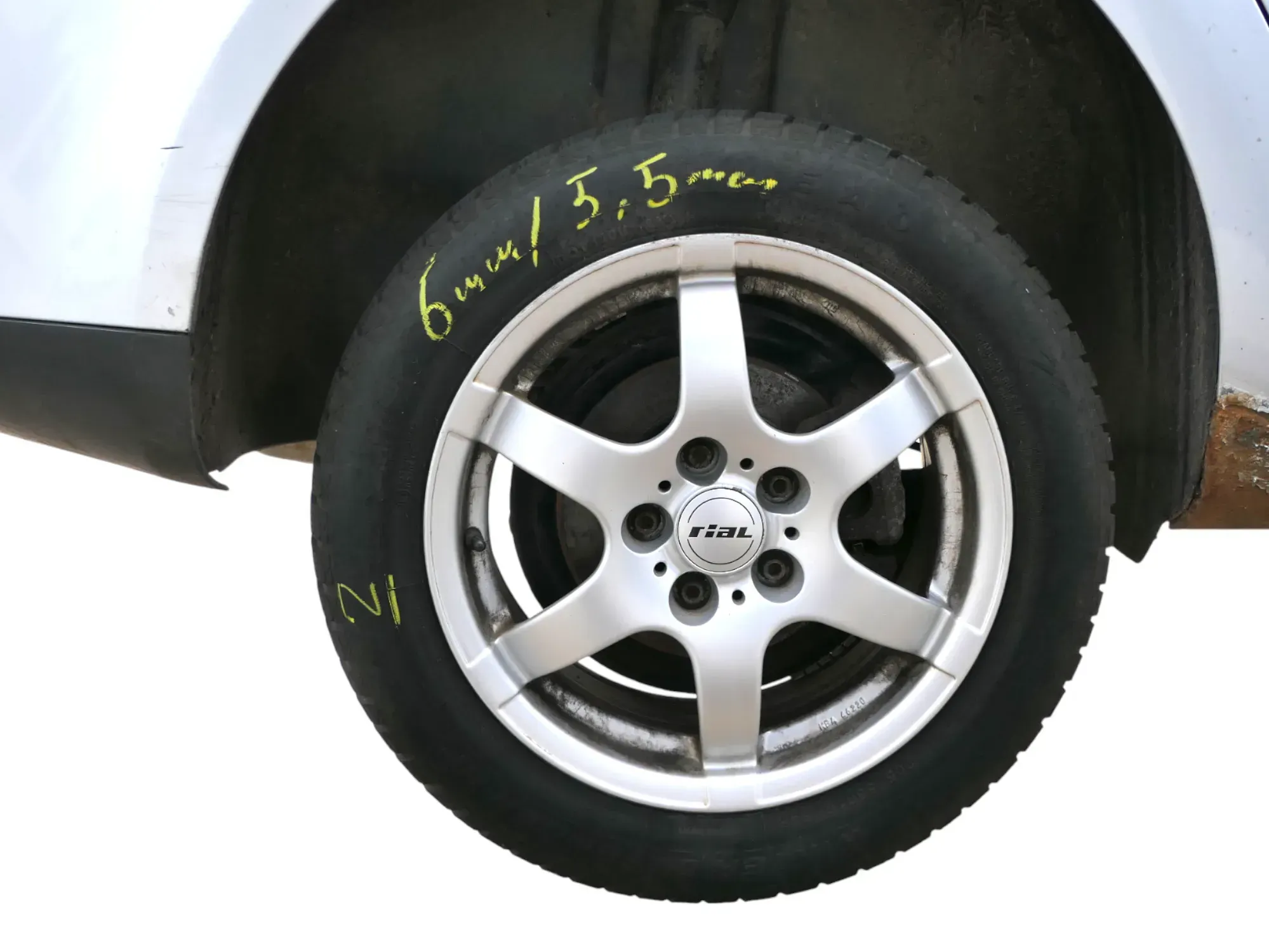 4x VW Golf Touran Alufelgen Winterreifen M&S Reifen Felgen 205/55 R16 94H -4-5mm - Bild 1