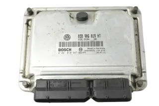 Seat Ibiza 6L Steuergerät Motor 1,9 TDI 74kw 038906019HT ATD 101PS - Bild 1