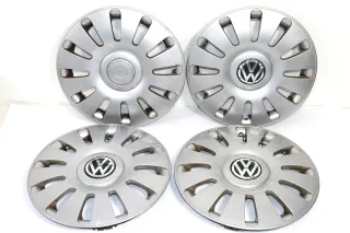 original 4 Stück VW Sharan 7M Radkappe Radzierkappe 15 Zoll 7M0601147M GL Comfor - Bild 2