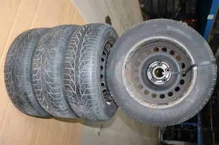 Audi A4 B5 A6 4B Passat 3B 3 Felgen Reifen Winterreifen M+S 195/65 R15 91T 4-7mm - Bild 2