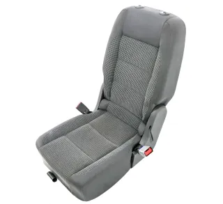 VW Touran Sitz hinten mitte mittig (1. Reihe) Rücksitz anthrazit schwarz -146111 - Bild 4