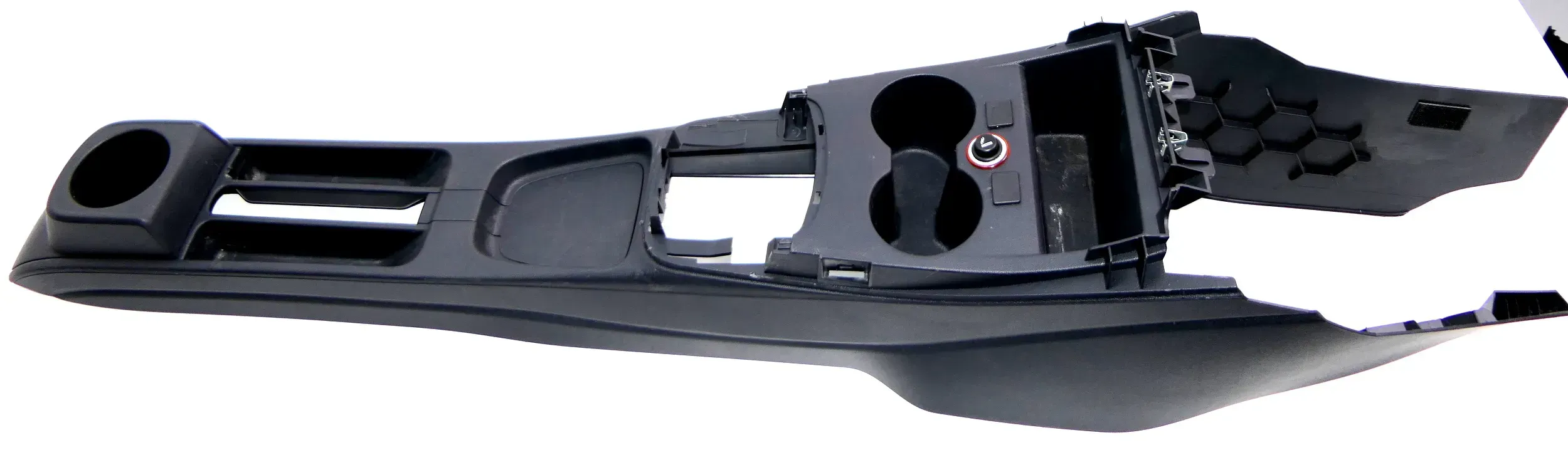 VW Polo 6R Mitteltunnel Abdeckung Verkleidung um Schaltknauf Handbremse 6R086324 - Bild 1