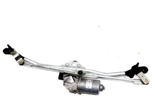 Skoda Fabia Wischermotor Motor Scheibenwischer vorne Gestänge Aufnahme 5J1955113 - Bild 1