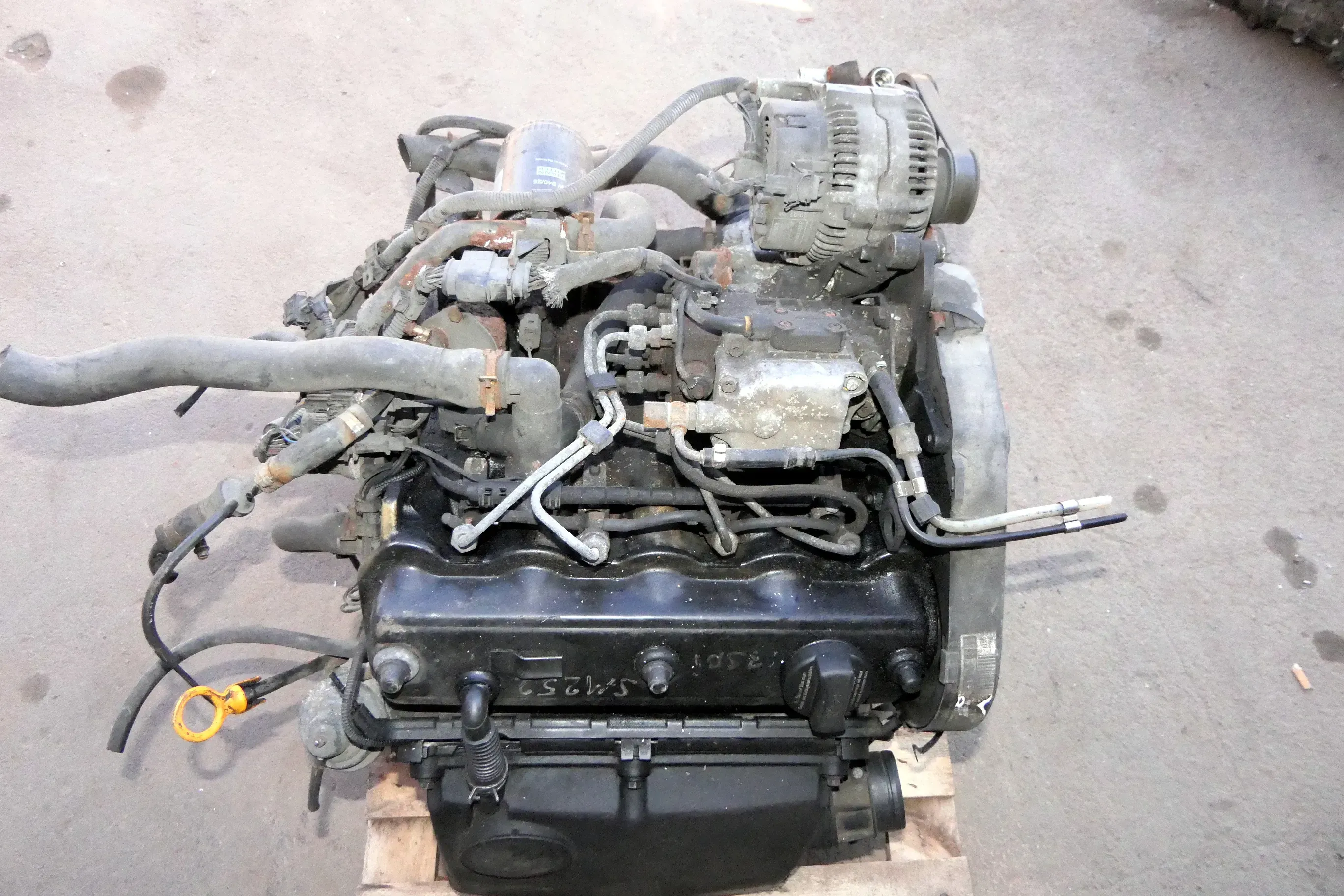 VW Polo 6N Lupo Block Motorblock Motor 1,7 SDI 44kw 60PS AKU 170.000km OHNE ANBA - Bild 1