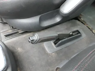 VW Sharan 7M Galaxy WGR Handbremse Feststellbremse Verkleidung Abdeckung Leder - Bild 3
