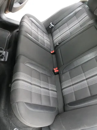 Golf 6 5K Kombi Sitze hinten Rückbank Rücksitzbank 3 Punkt Gurt Lehne OHNE-Kopfs - Bild 4