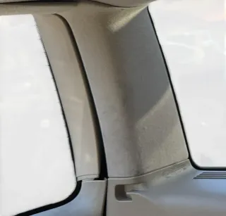 Golf 4 1J D-Säulen Verkleidung rechts+link Abdeckung Airbag 4-Türer beige besch - Bild 2