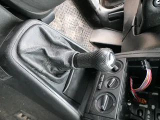 VW Golf 4 Bora Schaltknauf Schaltsack Schaltung Schaltknüppel schwarz Benziner 5 - Bild 5