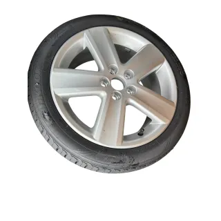 1x Felge Alufelge original VW Polo 9N 9N3 6jx16 H2 ET43 6Q0601025S  Reserverad - Bild 1