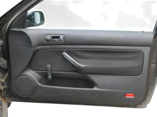 VW Golf 4 2/3-Türer Türverkleidung Verkleidung Tür vorne rechts schwarz Griff - Bild 5