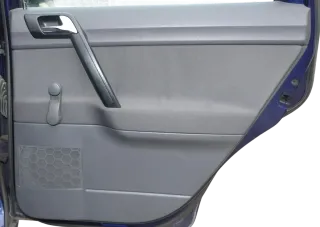 1x VW Polo 9N 9N3 Türverkleidung Verkleidung Tür hinten rechts 4/5-Türer blau - Bild 2