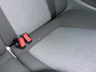 VW Polo 9N3 Seat Ibiza Gurtschloß Schloß Gurt hinten rechts Doppelgurtschloß - Bild 1