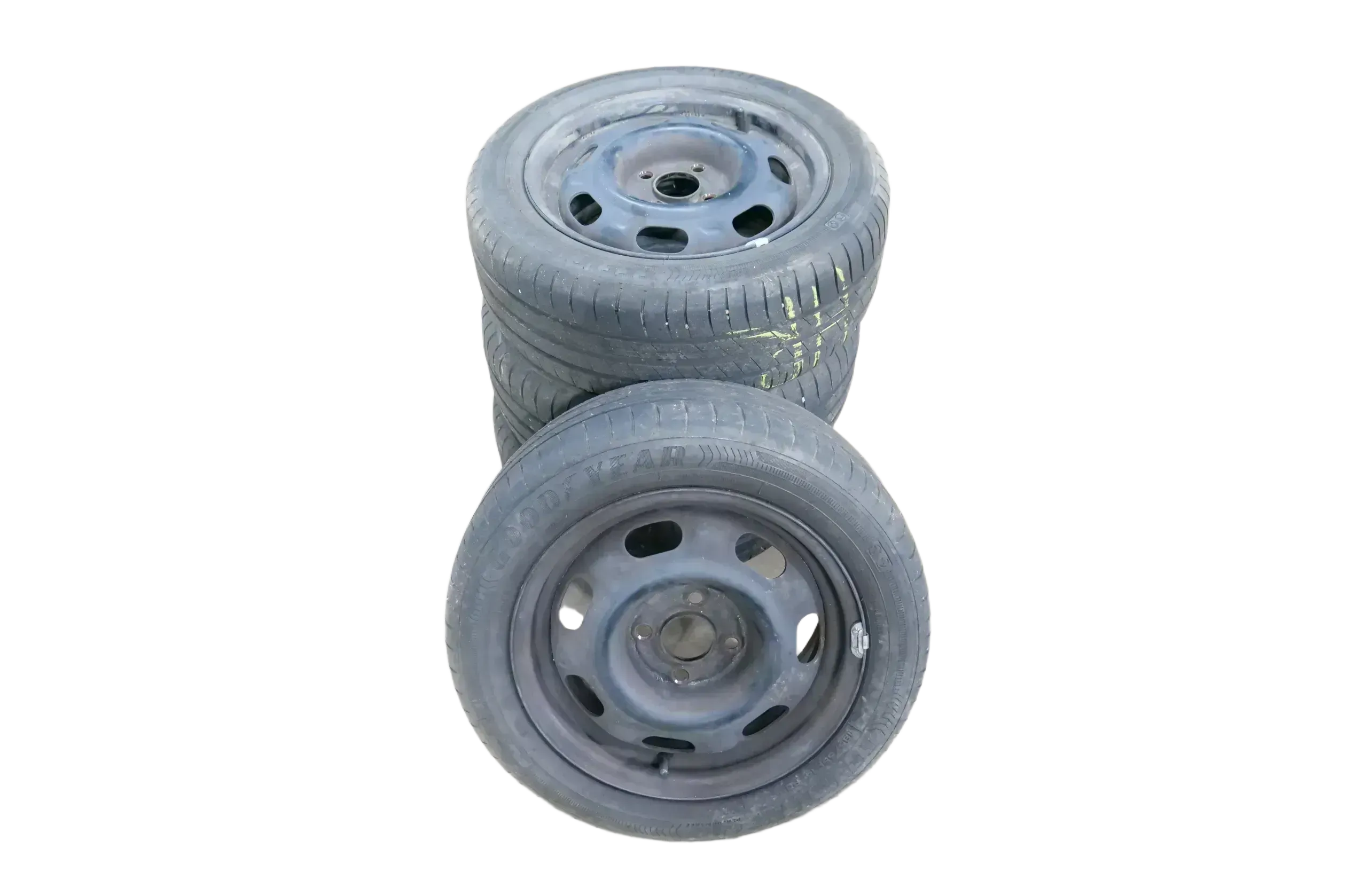 4x VW Polo 6N2 6N Lupo 185/55R14 80H Reifen Felgen Sommerreifen ca. ?-?mm - Bild 1