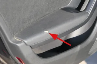 1x A4 8K Türverkleidung Verkleidung Tür hinten links soul schwarz - Bild 4