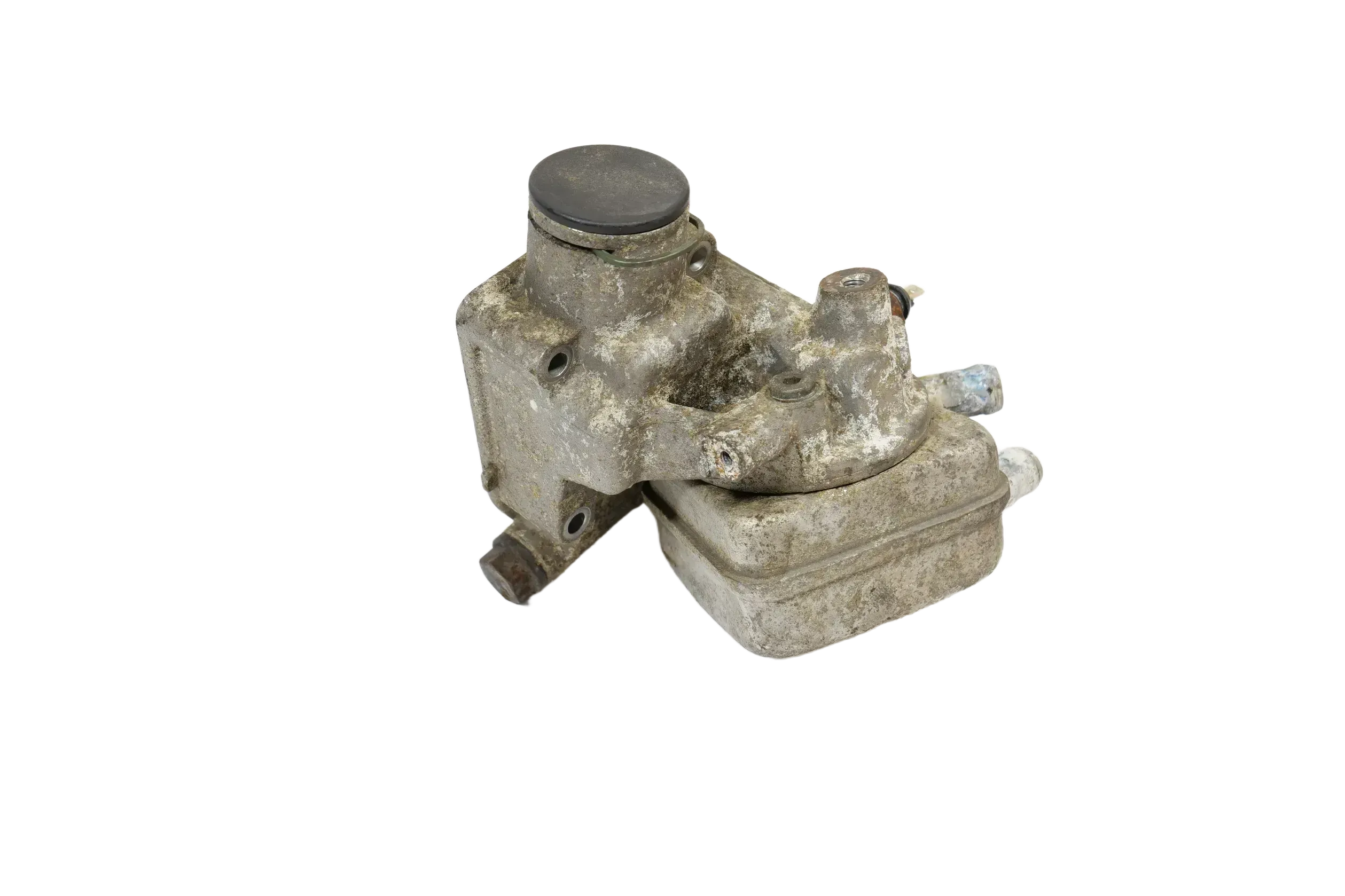 VW Audi Golf 4 A3 Ölkühler Halter Ölfilterflansch 06A115405BP AVU AZH AQY - Bild 1