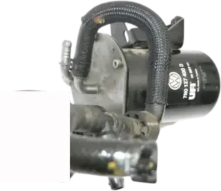 VW Sharan 7N Kraftstofffilter Diesel 2,5 TDI 7N0127400 Gehäuse - Bild 1
