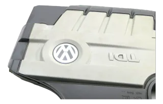 VW Golf 5 Passat Motorabdeckung Abdeckung Motor Blende 2.0 TDI 03L103925AM CBBA - Bild 2