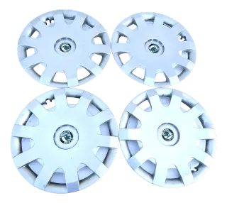 4 x Stück Original Skoda Octavia 1U Radzierkappe Radkappe 15 Zoll 1U0601147D - Bild 1