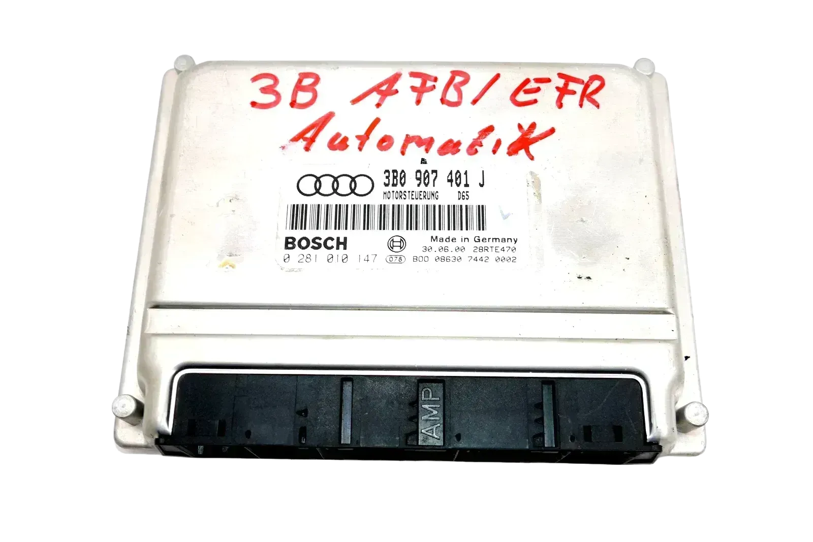 VW Passat 3B Steuergerät Motor Motorsteuergerät 2,5 TDI 110kw AFB 3B0907401J - Bild 1