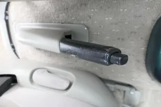 VW Sharan 7M Galaxy WGR Handbremse Feststellbremse Verkleidung Abdeckung grau - Bild 2