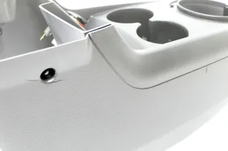 VW Fox 5Z Becherhalter Mitteltunnel Aschenbecher Verkleidung Anzünder - Bild 3