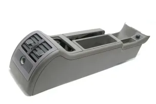 Audi A6 4B Mitteltunnel hinten Verkleidung um Handbremse grau swing Lüftungsdüse - Bild 5