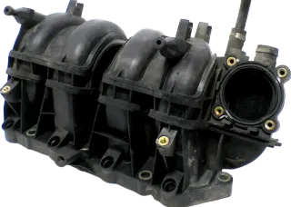 VW Polo 9N Ansaugbrücke Ansaugkrümmer 1,4 16V 55kw BBY AUA 75PS 036129711DP - Bild 1