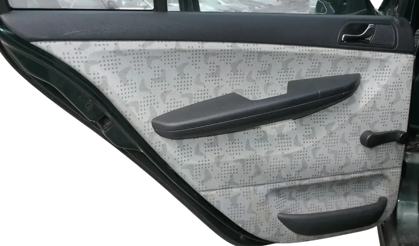 1x Fabia 6Y Kombi Türverkleidung Verkleidung Tür hinten links schwarz anthrazit - Bild 1