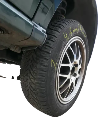 Polo 9N Ibiza 6J Alufelgen Reifen 185/60 R15 Felgen Winterreifen ca.4mm KBA48174 - Bild 3