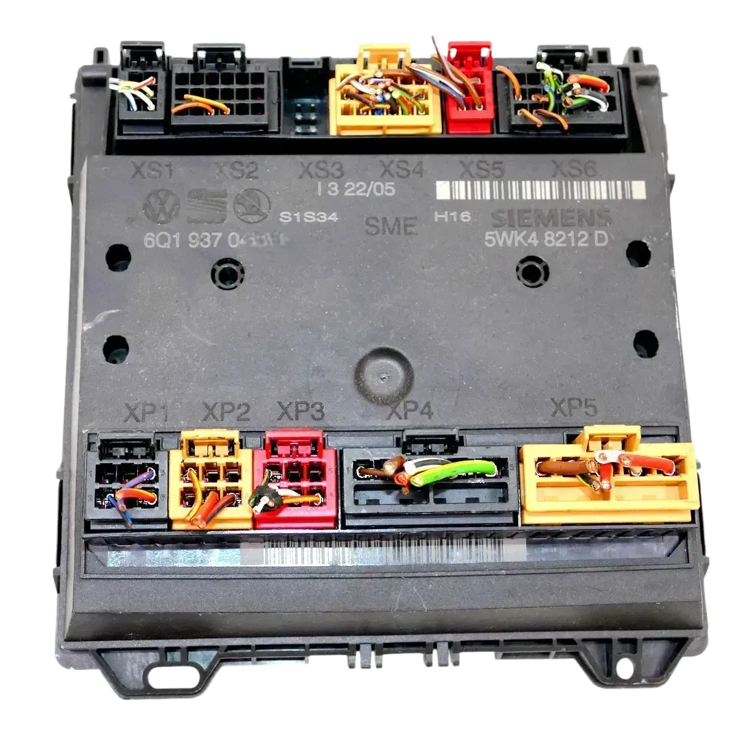 VW Polo 9N Fox Ibiza 6L Steuergerät Komfortsteuergerät 6Q0937049F Komfort KSG - Bild 1