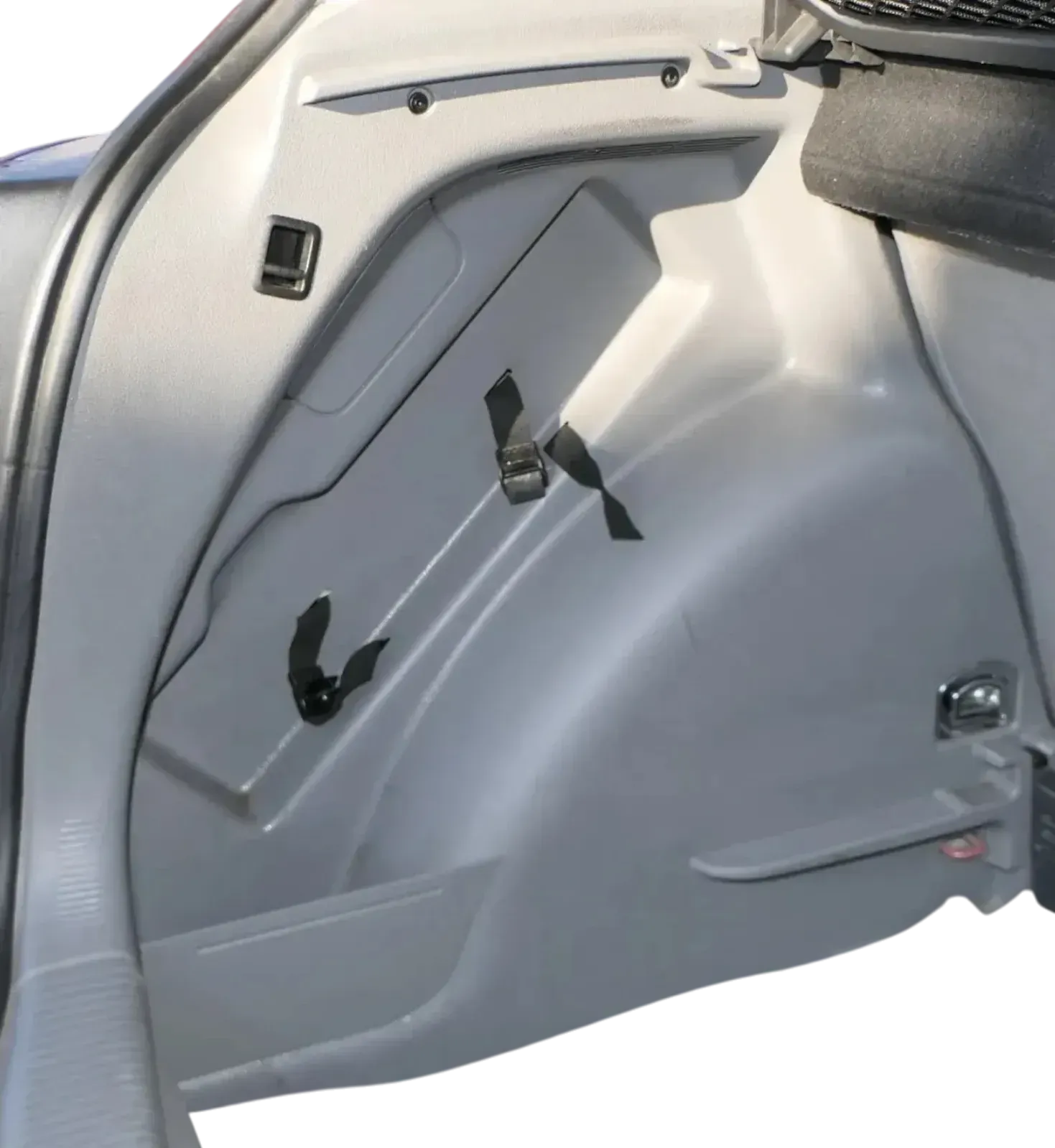 VW Golf Plus 5M Abdeckung Verkleidung Kofferraum hinten links 5M0867427L grau - Bild 1