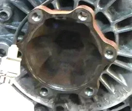 1x A4 8E B6 Flanschwelle Flansch an Getriebe 01J409356C Automatik FYX rechts - Bild 1