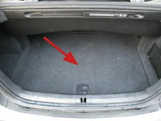 A4 8H Cabrio Verkleidung Abdeckung Kofferraum Teppich Kofferraumteppich - Bild 1