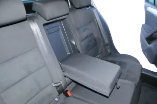 Golf 6 5K Sitz Sitze hinten Rückbank Rücksitzbank 3 Punkt Gurt Lehne Alcantara - Bild 3