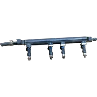 VW Caddy 2K Touran Kraftstoffverteiler 06G133317 BSX Gas Erdgas + Düsen - Bild 1