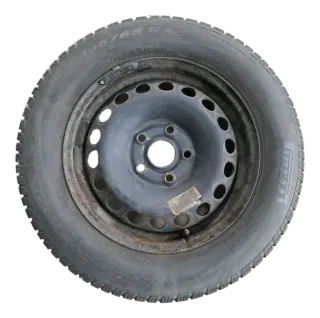 VW Golf 6 Touran 1T 195/65 R15 91T Winterreifen M+S Felgen Reifen M&S 2x8mm 2x5m - Bild 4