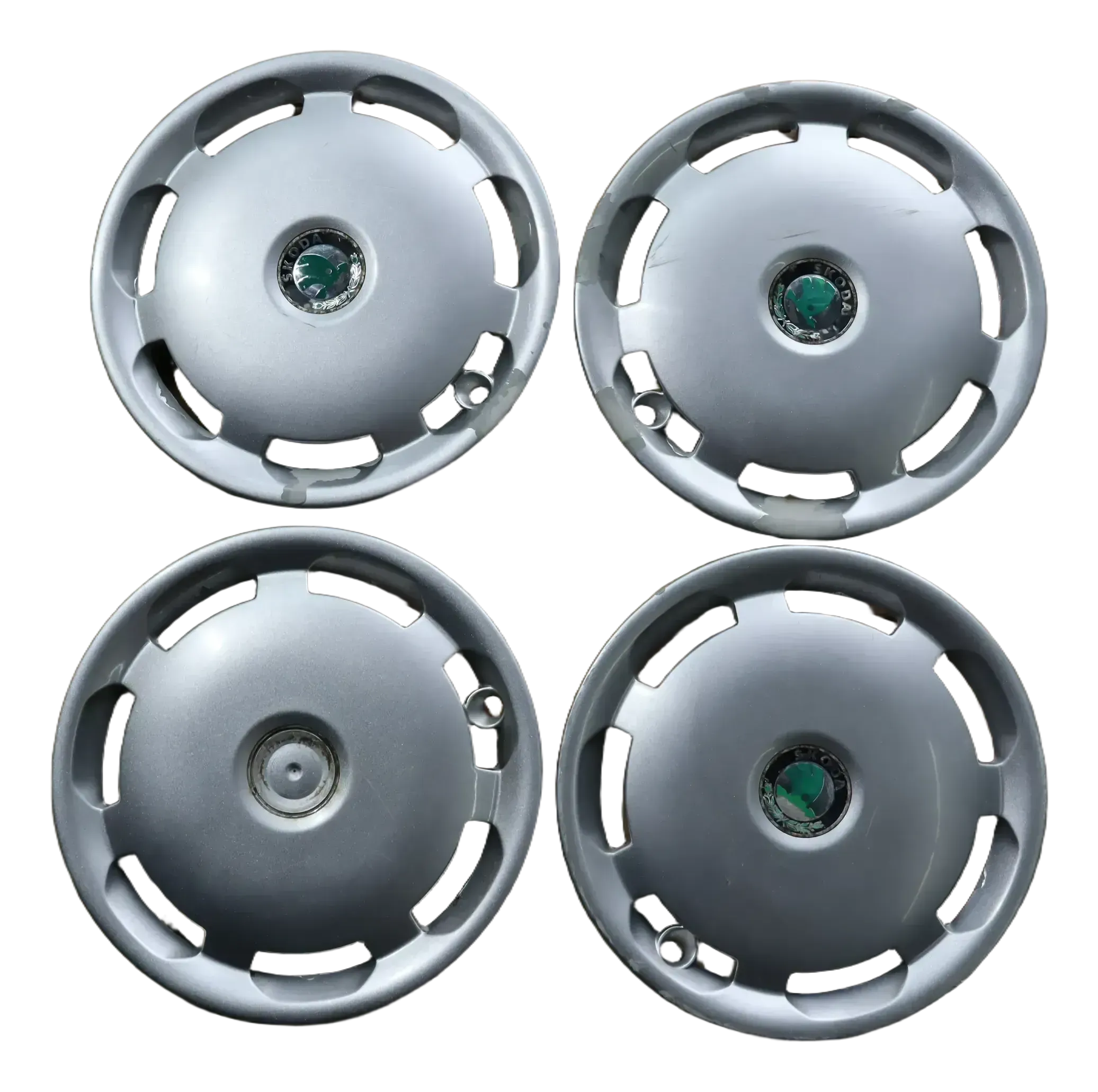 4 x Stück Original Skoda Octavia 1U Radzierkappe Radkappe 15 Zoll 1U0601147C 4 - Bild 1