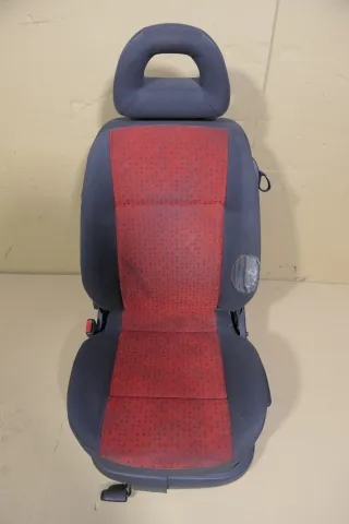 Seat Arosa VW Lupo Sitz vorne links Fahrersitz Höhenverstellung rot schwarz - Bild 2