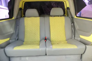 VW Lupo Seat Arosa Sitz Rückbank Sitzfläche für Kopfstützen gelb grau - Bild 4