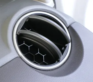 Seat Ibiza 6J Lüftungsdüse Düse Lüftung mitte Armaturenbrett nanograu grau - Bild 2