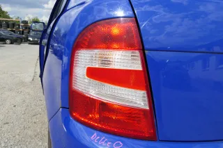 Skoda Fabia 6Y2 Schrägheck Rückleuchte Heckleuchte hinten links original 2005 - Bild 1