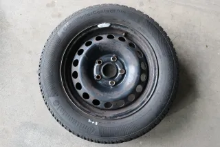 VW Golf 6 Touran 1T 195/65 R15 91T Winterreifen M+S Felgen Reifen M&S ca. 4-8mm - Bild 5