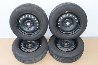 VW Golf Touran Sommerreifen Reifen Felgen 195/65 R15 91H Caddy 4-5mm - Bild 2