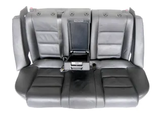 A4 B6 B7 8E Avant Sitz Rückbank Rücksitzbank hinten Leder schwarz soul Volterra - Bild 5