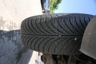 4x A4 8E A6 4B Alufelgen 195/65 R15 91T Allwetterreifen Reifen 6-8mm 8E0601025 - Bild 4