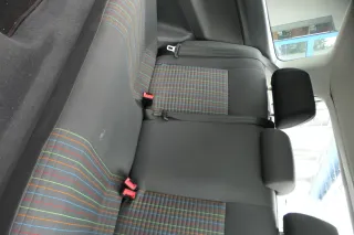 VW Polo 9N 9N3 Sitz Rückbank Sitzfläche Sitze 3 Punkt Gurt hinten mit Kopfstütze - Bild 15