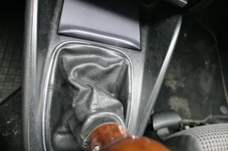 Golf 4 Bora Schaltknauf Schaltsack schwarz TDI Holz Dekor klein - Bild 3