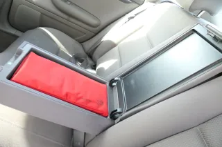 A4 B6 B7 8E Limousine Sitz Rückbank Rücksitzbank hinten umklappbar swing dunkelg - Bild 3