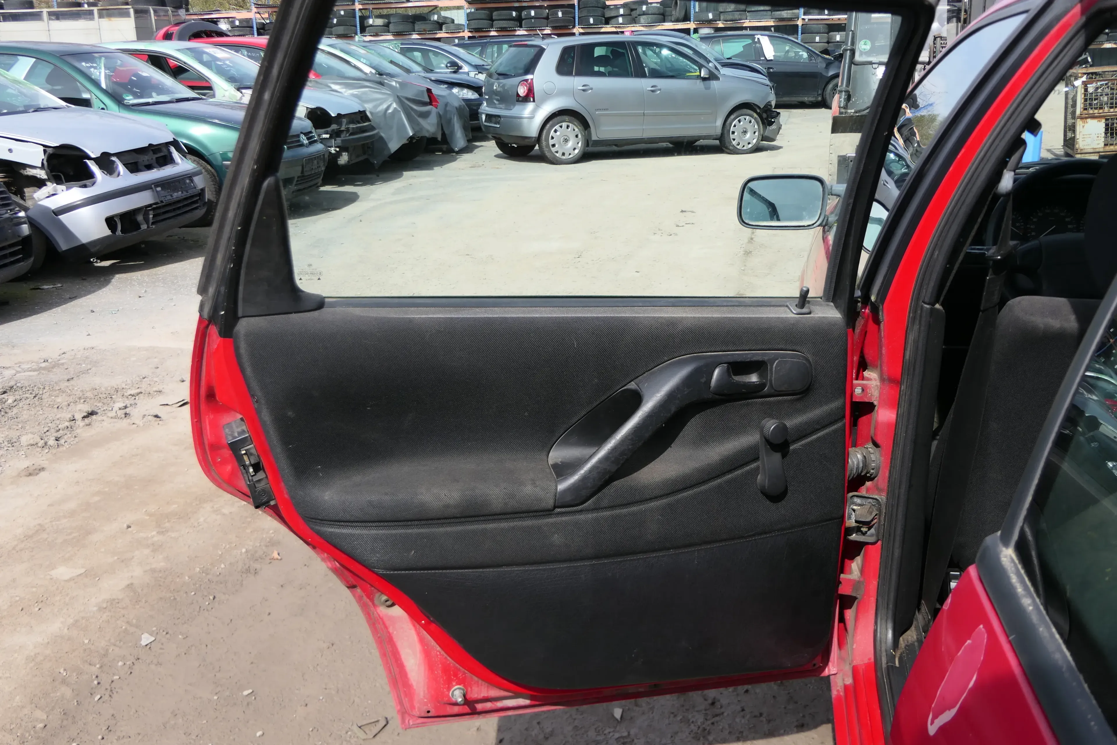 VW Passat 3A 35i Variant Türverkleidung Verkleidung Tür hinten links schwarz - Bild 1