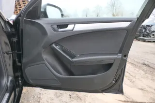 1x A4 8K B8 Türverkleidung Verkleidung Tür vorne rechts schwarz Stoff schwarz - Bild 1